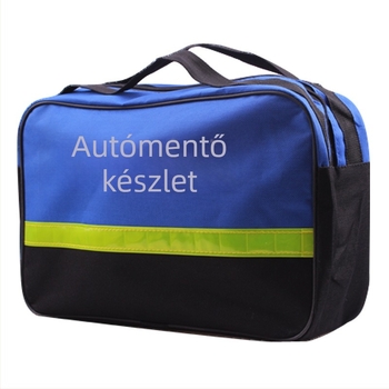 Autó sürgősségi készlet többfunkciós eszközökkel és tűzoltóval, hordozható — Brand Town Head; Anyag: textil; Testreszabás: Nincs