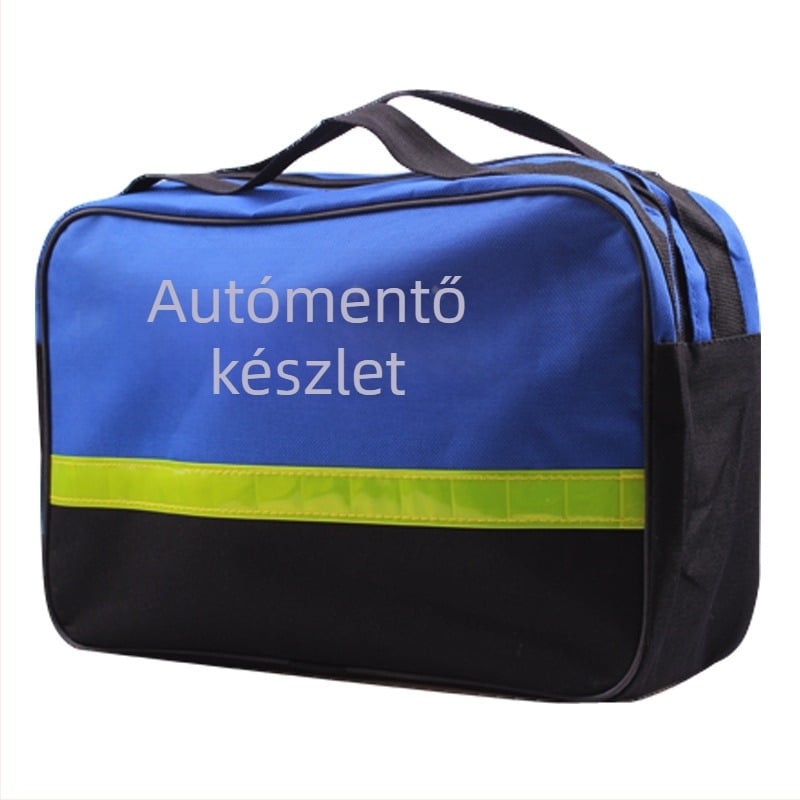 Autó sürgősségi készlet többfunkciós eszközökkel és tűzoltóval, hordozható — Brand Town Head; Anyag: textil; Testreszabás: Nincs