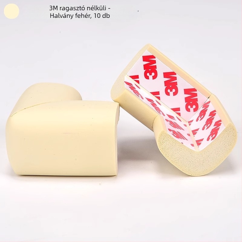 Gyerek asztal sarokvédő - Jobbszögű sarok, 200 db, Márka nélküli, Importálás nélküli