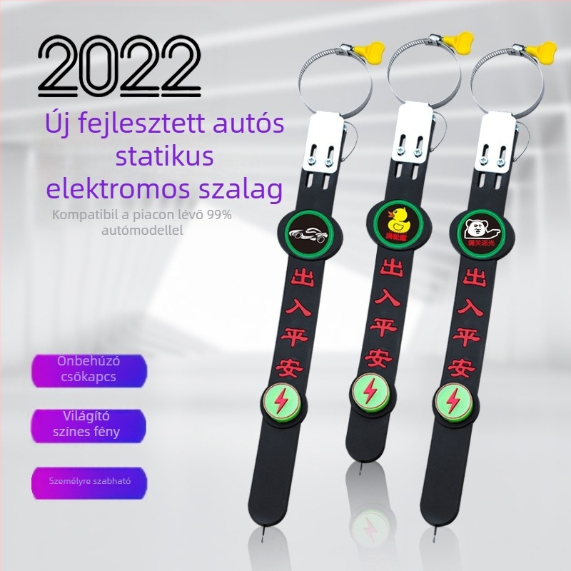 Új jármű elektrosztatikus semlegesítő földelő lánccal — gumírozott földelő lánc