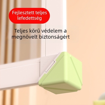 Alumíniumablak sarkvédők - jobb-szögű ütközésvédő védők belső nyílászárókhoz - Sarkvédő készlet