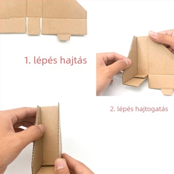 Frame Creator L-típusú papírsarokvédő – Kraft papír anyag, Snap-On dizájn, Termékszám: Corner Protector Paper