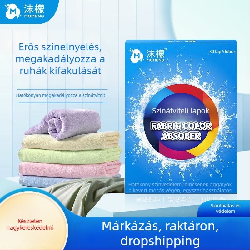 Foam Színmegkötő mosólap – antibakteriális védelem és színtartó