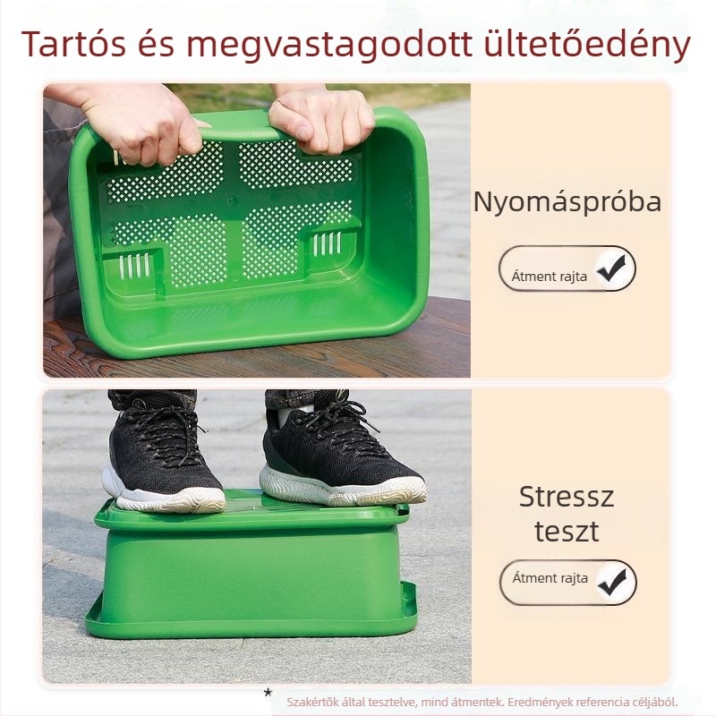 Gyökérkontroll tartály, melamin, padlón álló virágcserép, Cikkszám 12345678, Határon átívelő export