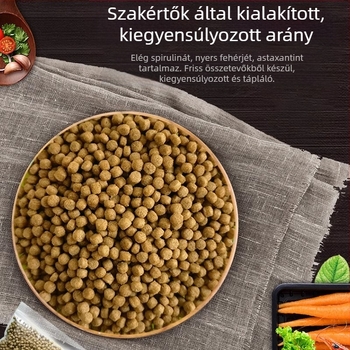 Granulált teknőstáp – akváriumi házi kedvenc étel, tömeges kiszerelésben, nem importált