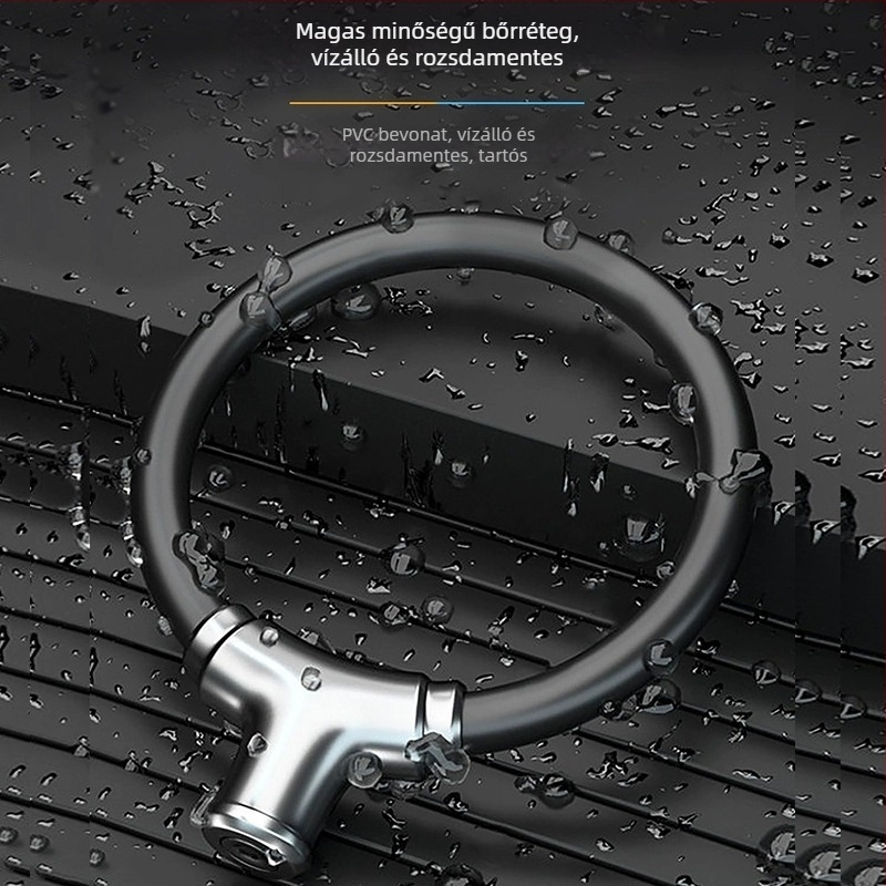 Pengyi kerékpárzár, cink-ötvözet, lopás elleni, univerzális kompatibilitás, tömeg 0,4 kg