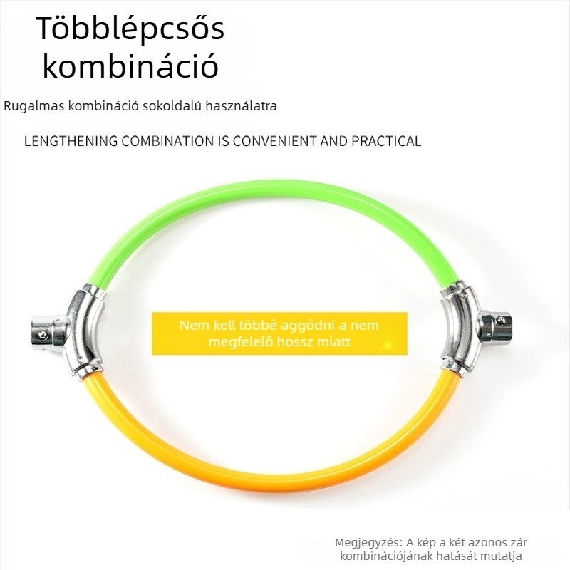 Pengyi kerékpárzár, cink-ötvözet, lopás elleni, univerzális kompatibilitás, tömeg 0,4 kg