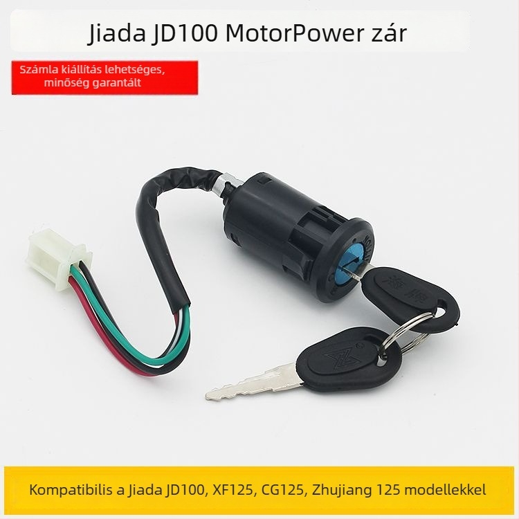 Motorkerékpár indítómotor zár Mojielong Jetta 100 – Modell Jetta 100; Márka Mojielong; Alkalmazás: motorkerékpár/ATV; Hosszú dizájn
