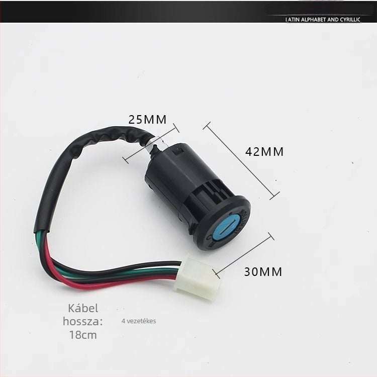 Motorkerékpár indítómotor zár Mojielong Jetta 100 – Modell Jetta 100; Márka Mojielong; Alkalmazás: motorkerékpár/ATV; Hosszú dizájn