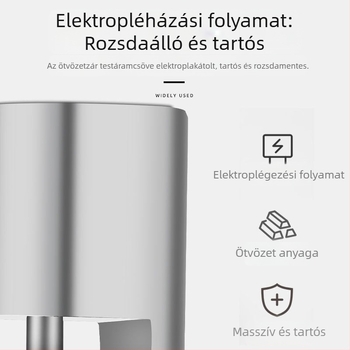 YUUISD JY-A7 Körkörös Tárcsás Zár Kerékpárokhoz, Alumíniumötvözet, 186 g