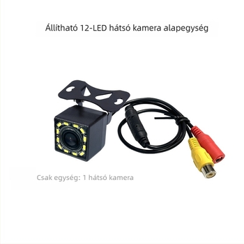 CCD dinamikus trajektóriával rendelkező hátsó tükör kamera, éjjellátóval, BYC-8023, 12V, 170° látószög, 928x500 felbontás, AHD/CVBS jel