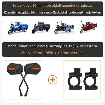 Motorkerékpárok és triciklik visszapillantója | PC anyag | Mojielong