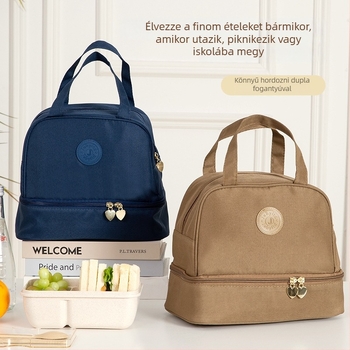 Szigetelt etető- és ebédtáska | Nylon anyagból | Kategória: hűtőtáska | Márka: Jie Yibang | Bevezetés: 2024 tavasz