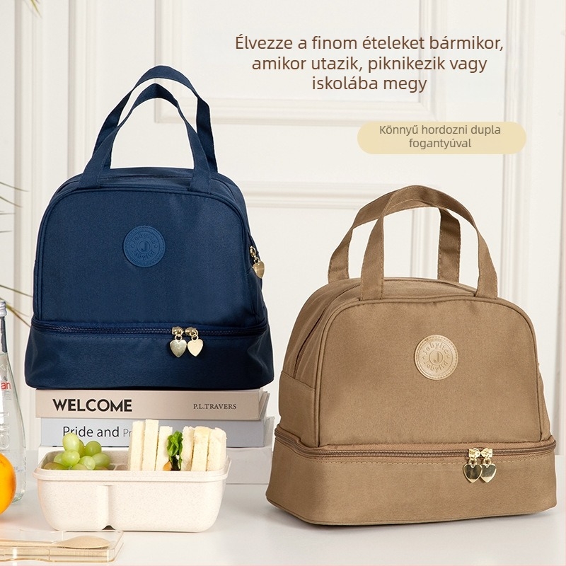 Szigetelt etető- és ebédtáska | Nylon anyagból | Kategória: hűtőtáska | Márka: Jie Yibang | Bevezetés: 2024 tavasz