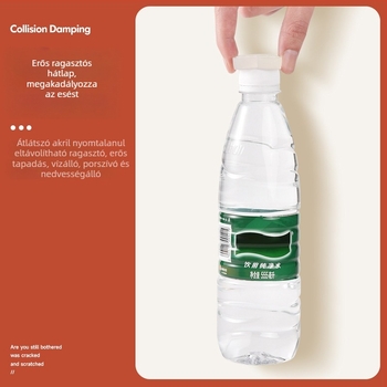 Silikon Sarokvédő - Anti Ütközés, Körkörös Sarok, Szekrényekhez, Ajtókhoz, Falakhoz és Asztalokhoz