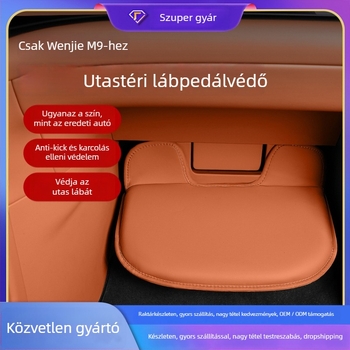 Utas lábvédő burkolat – M9 modell, Nappa bőr, Tenganda márka, logó nyomtatás elérhető