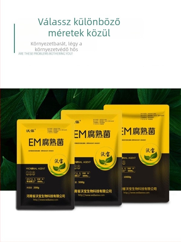EM-baktériumos komposztedény konyhai hulladékhoz – otthoni kerthez és erkélyre, szerves műtrágya