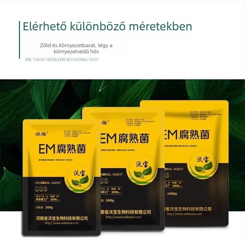 EM-baktériumos komposztedény konyhai hulladékhoz – otthoni kerthez és erkélyre, szerves műtrágya