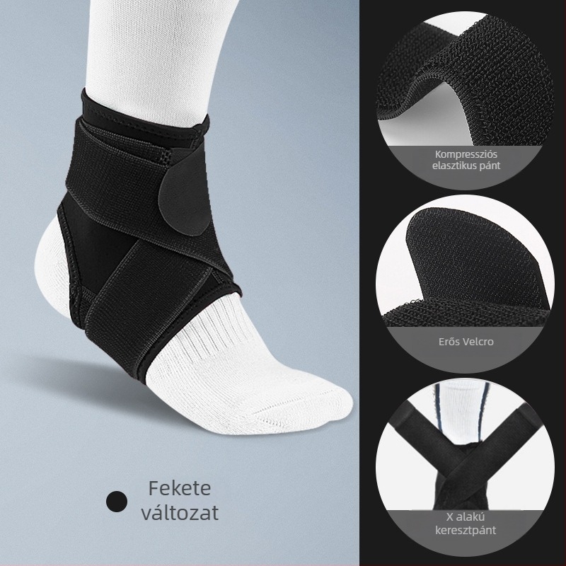 Xiao Kang bokavédő – Anti-sprain, légáteresztő boka-támasz kompressziós rögzítővel kosárlabdához