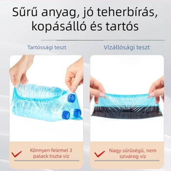 INTCO egyszer használatos cipővédő, vastított, kopásálló, vízálló, számítógépes szobákhoz