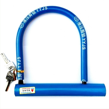 Red Star U-alakú kerékpárzár tartóval – acélból, testreszabható feldolgozás