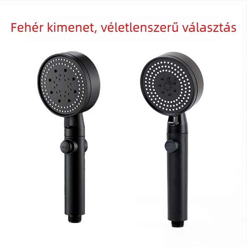 Nyomásos zuhanyfej készlet – Top spray, eső funkció, ABS, elektroplatírozás, modell A012001008