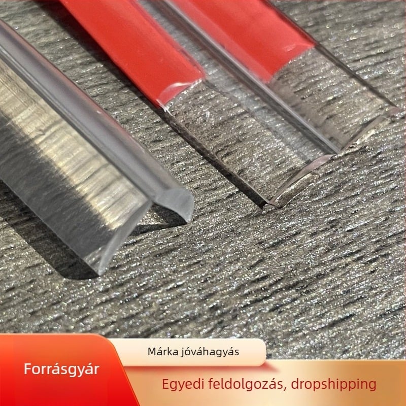 Átlátszó élvédő szalag fa bútorokhoz – ragasztómentes, asztal élvédő, márka Even Morning