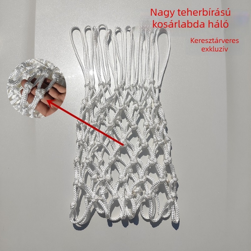Kültéri kosárlabda háló, masszív kivitel, Xin Power, 450 g, testreszabható