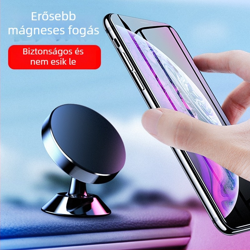 Autós telefon-tartó szellőzőnyílásra, ABS, többfunkciós, logó nyomtatás, magáncímkével