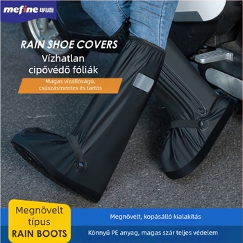Felnőttek esőcsizma védőborításai – vízálló, csúszásmentes, kopásálló, Mefine