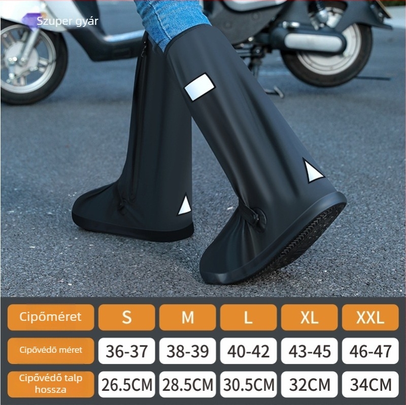 Felnőttek esőcsizma védőborításai – vízálló, csúszásmentes, kopásálló, Mefine