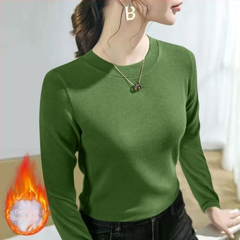 Oversize fazonú hosszú ujjú felső fleece-beléssel, kerek nyakú, viszkóz anyagból, hímzett részletekkel