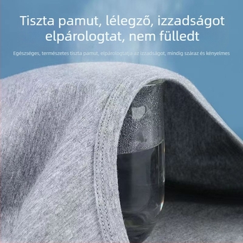 Férfi pamut mellény - 100% pamut, egyszínű mintázat, sportos stílus, 2021 nyara.