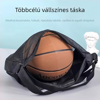 Qiwang kosárlabda táska, modell F31535, hálózatos szövet, futballhoz, kosárlabdához és röplabdához (Anyag: hálózatos szövet • Modell: F31535 • Márka: Qiwang • Alkalmazási terület: futball, kosárlabda, röplabda)