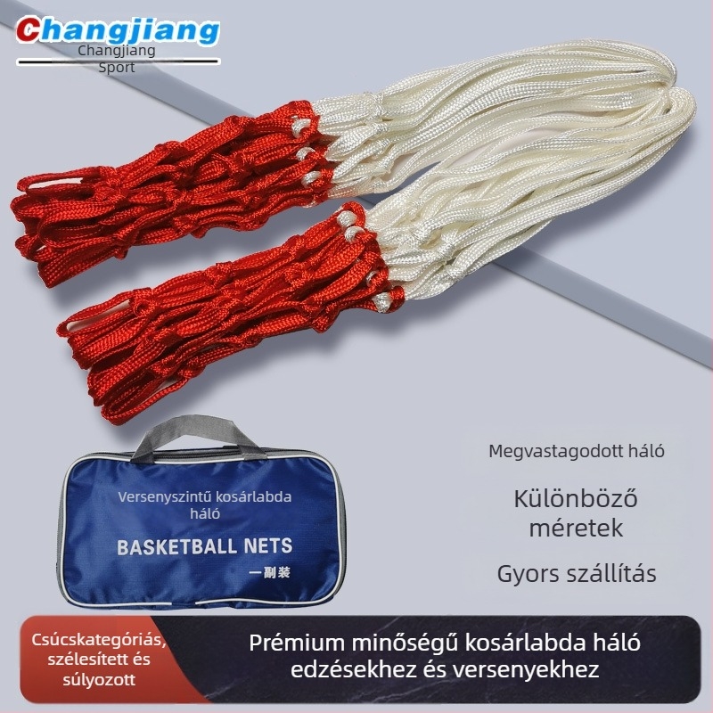 Kosárlabda háló – professzionális minőség, hosszabb háló, standard keret, tartós; Márka: Vickway; Súly: 0.5 kg; Anyag: 1326527568; Testreszabás: Igen