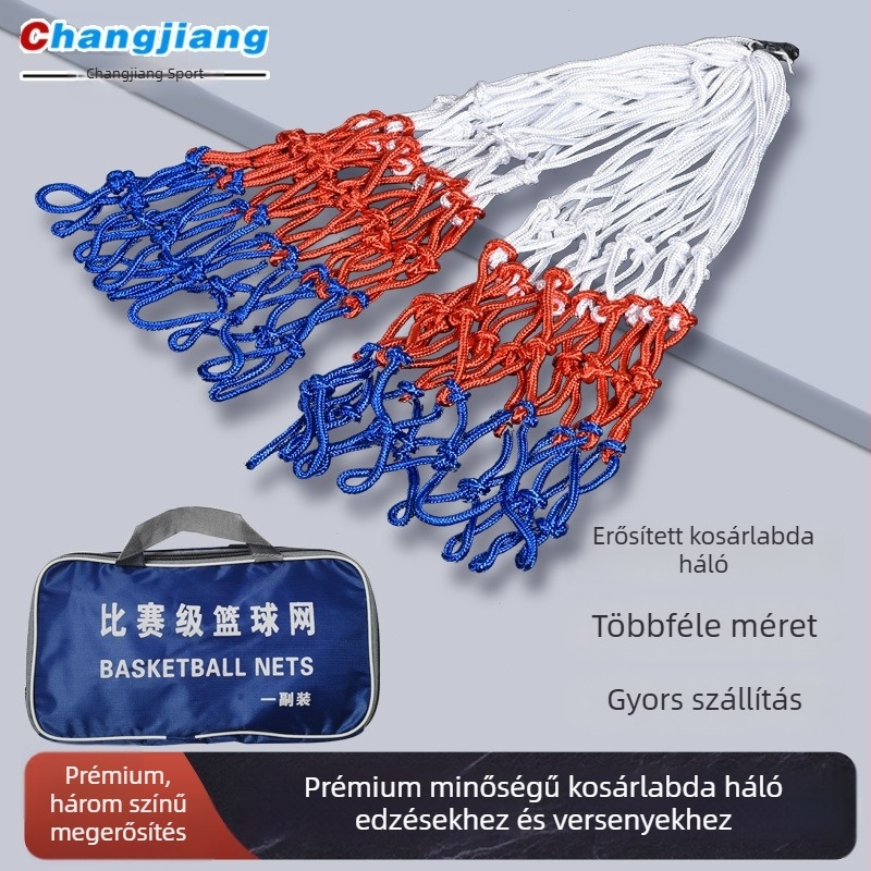 Kosárlabda háló – professzionális minőség, hosszabb háló, standard keret, tartós; Márka: Vickway; Súly: 0.5 kg; Anyag: 1326527568; Testreszabás: Igen