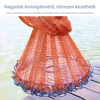 Diszk-stílusú bedobó háló – kézi bedobás, könnyen dobható forgó háló a horgászathoz – Márka Tado, Eredet Kína, Horgászfelszerelés, 2020 tavasz