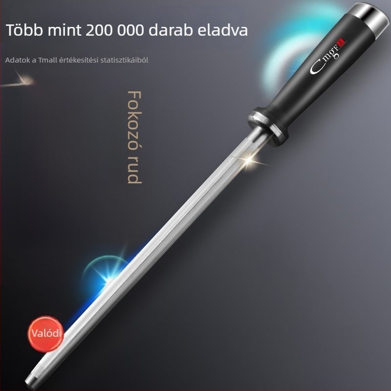 Gyémánt élező rúd henteseknek – többfunkciós élező eszköz logóval, testreszabható feldolgozás, 2024-es megjelenés, eredet Kína