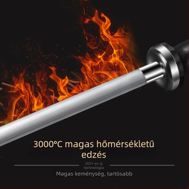 Gyémánt élező rúd henteseknek – többfunkciós élező eszköz logóval, testreszabható feldolgozás, 2024-es megjelenés, eredet Kína