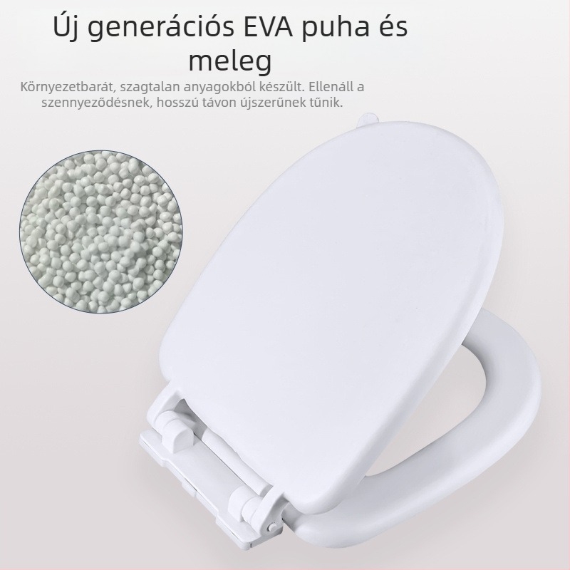 WC ülőke fedél EVA habból – állítható lyukak közötti távolság 11–17, Modell 025, Stílus: Standard, Modern és Minimalista