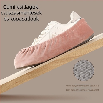 FaSoLa Velúr Háztartási Vastagított Papucsvédő – Belső használatra, csúszásmentes, kopásálló; Anyag: velúr; Csomagolás: 200 db.