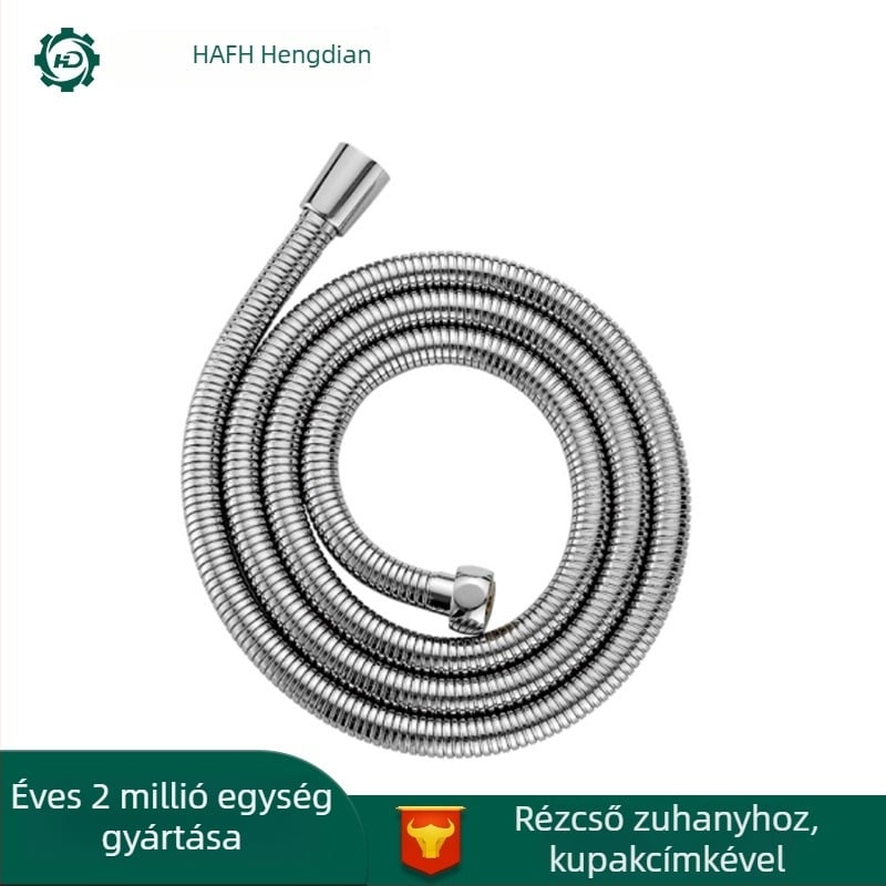 Zuhanycső LY-MP-L, réz sapkás elektroplakolt külsőcső, modern minimalista stílus