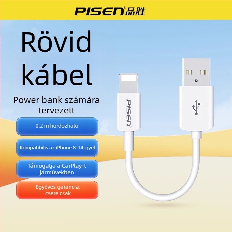Szövött töltőkábel USB-C/Lightning/Micro USB gyors töltéshez, 60W