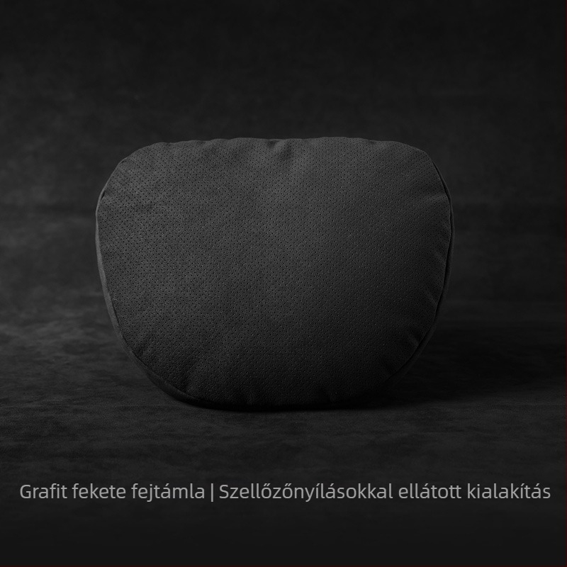 Autófejtámla nyaki párnával és ágyéki támasz (Márka: Evans; Külső anyag: Szuéd; Töltőanyag: Biológiai velúr; Stílus: Egyszerű; Szezon: Minden évszakban használható)