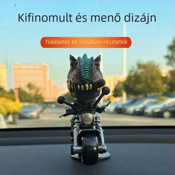 Autó belső dekoráció dinoszaurusz drift motívummal - DF2 modell, műanyag, márka Group ch, logó nélkül