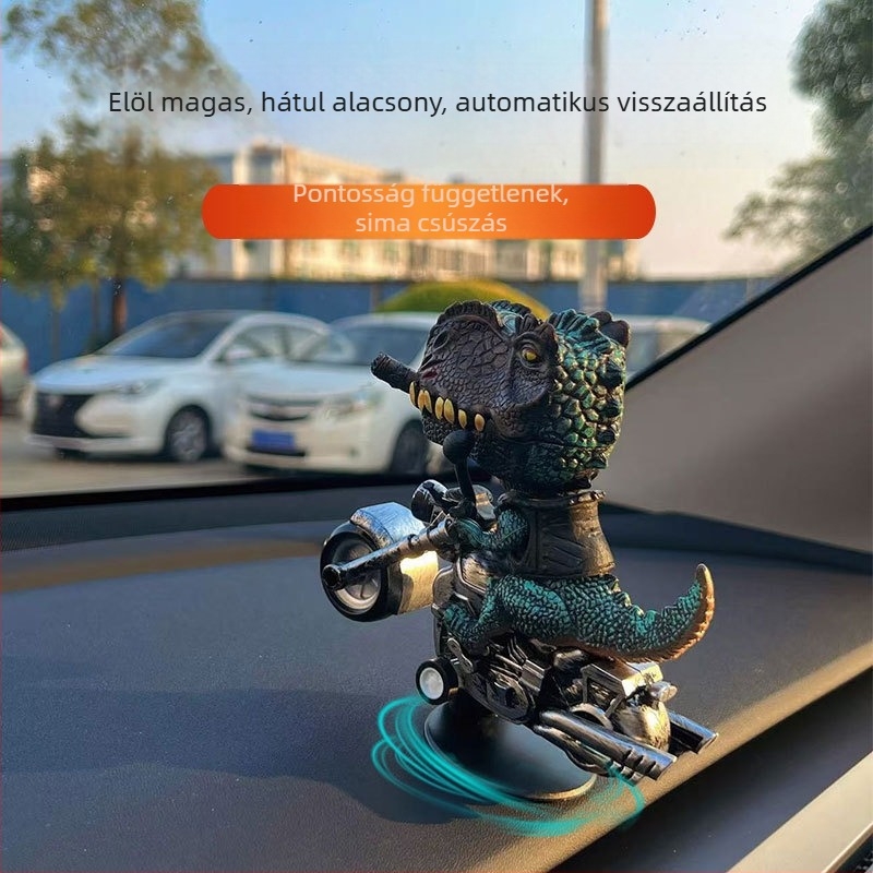 Autó belső dekoráció dinoszaurusz drift motívummal - DF2 modell, műanyag, márka Group ch, logó nélkül