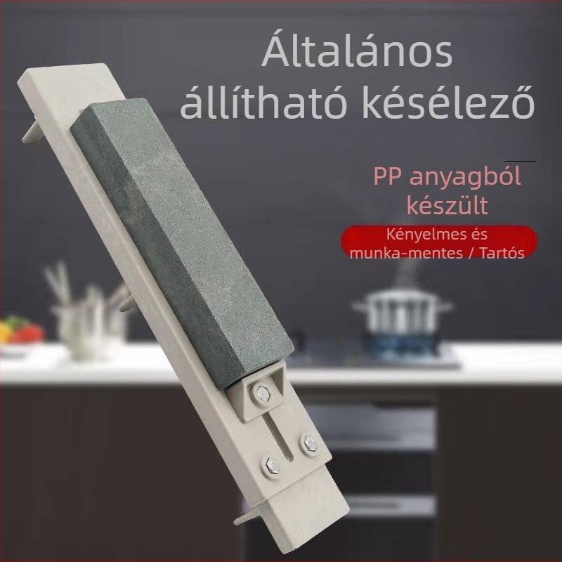 Műanyag késélező állvány háztartási használatra, vastag konstrukció, állítható mosogató alatti tartó, Li Zhe, spanyol stílus