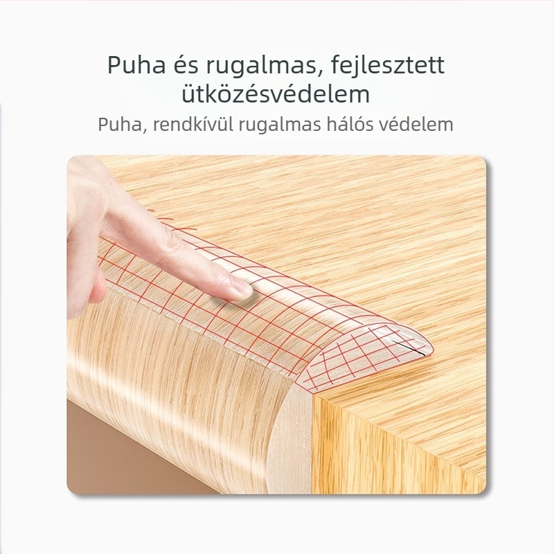 Zuo Gang átlátszó szilikon ütközésvédelmi szalag asztal éleihez és falak sarkaihoz, szagtalan