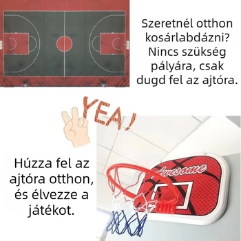 Avati gyerekeknek készült felfüggeszthető kosárlabda tábla beltéri használatra, csendes, fúrás nélkül — Anyag: Egyéb; Eredet: Zhejiang; Márka: Avati; Kategória: Kosárlabda tábla; Labdakeret