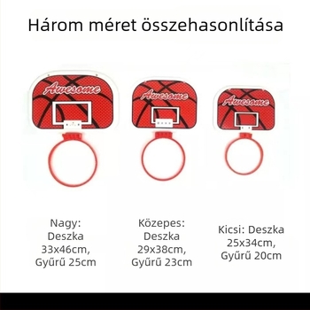 Avati gyerekeknek készült felfüggeszthető kosárlabda tábla beltéri használatra, csendes, fúrás nélkül — Anyag: Egyéb; Eredet: Zhejiang; Márka: Avati; Kategória: Kosárlabda tábla; Labdakeret